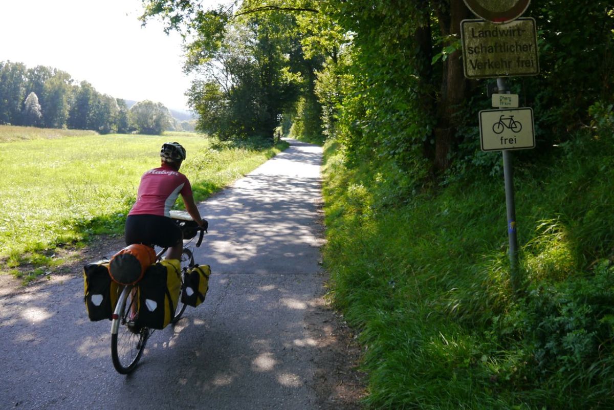 The Cham cycle route, Germany.