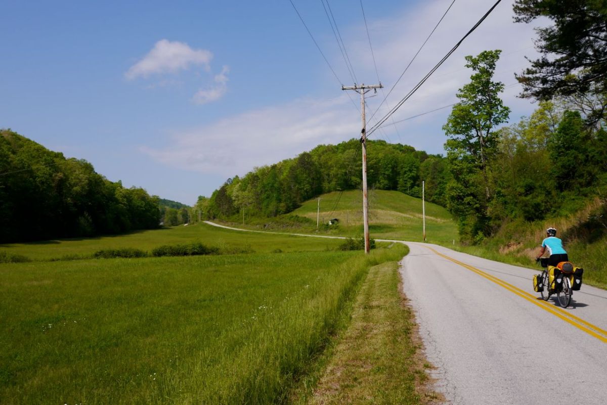 Rolling hills of Eastern Kentucky.