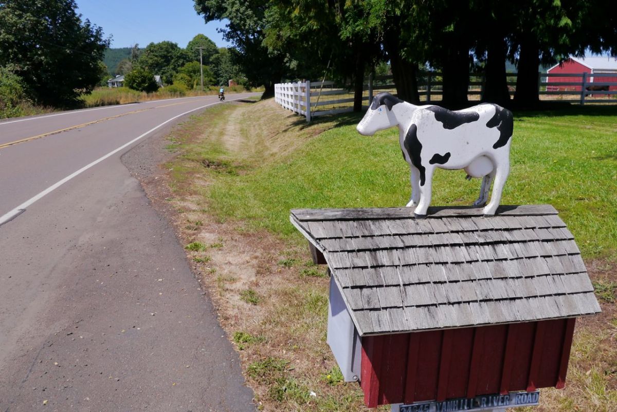 Post box, Oregon.