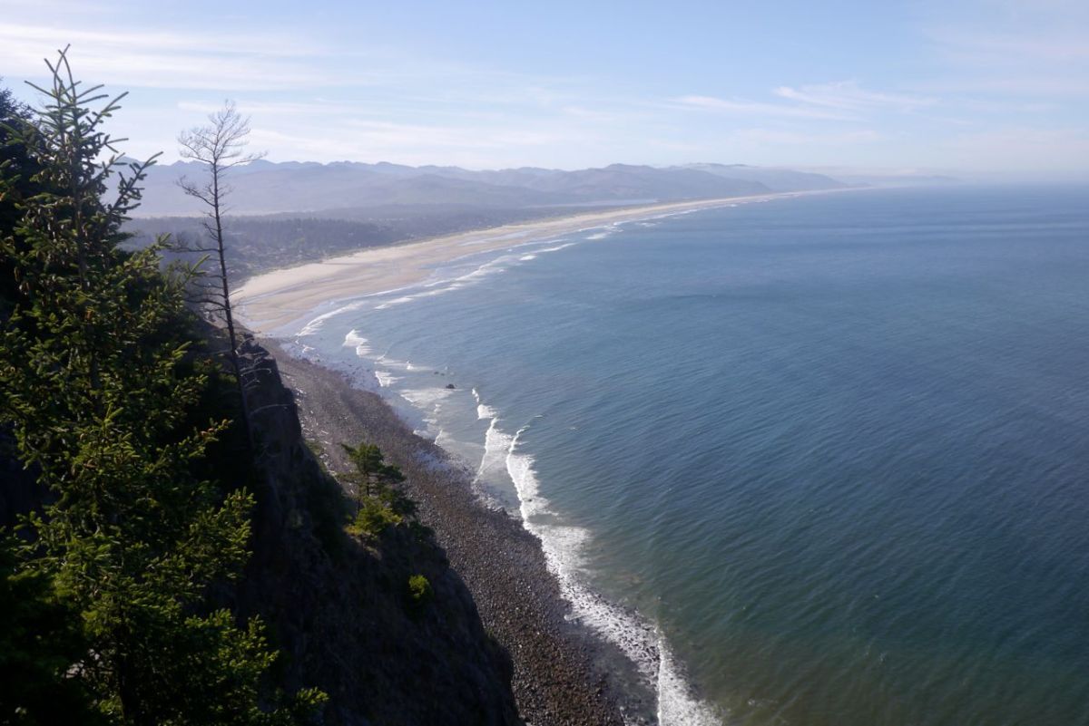 The Oregon coast, near Manzanita.